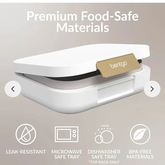 Bentgo Modern Leak-Resistant Lunch Box - White - Picture 2 of 4